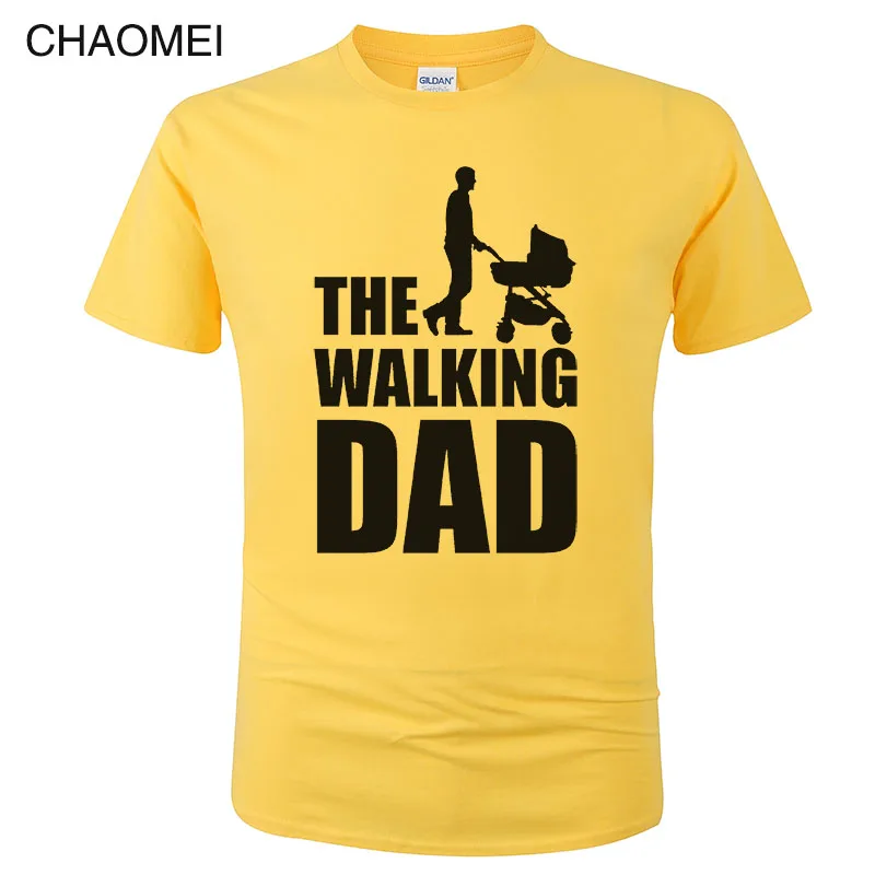 

Streetwear Funny Print T-Shirt Men Clothing Hip Hop Homme T Shirt Tops Tees Dicky Ticker The Walking Dad Tshirt Dead C85