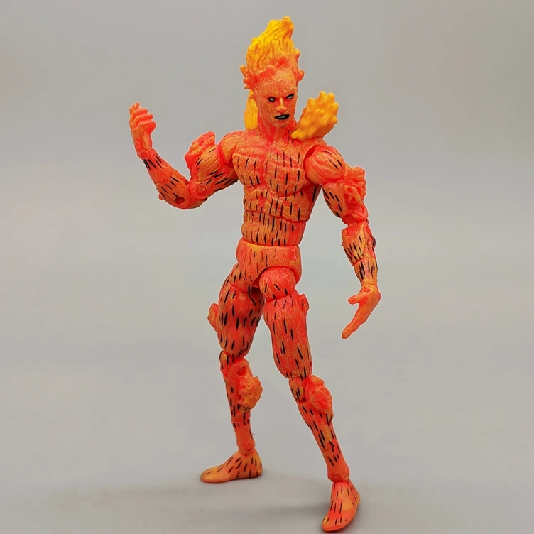 

3.75-inch Marvel Ultimate Fantastic Four Human Torch Model Action Figures Collect Ornaments