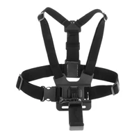 adjustable chest strap body belt mount holder clip for mobile