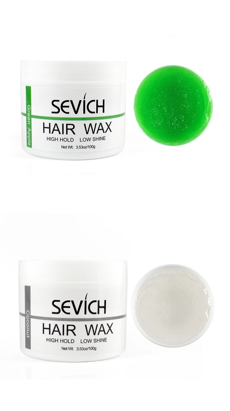 Sevich 100g Hair Hold Hair Gel Wax For Men 4 Type Refreshing and Long lasting Hair Balsam Hair Wax For Hair Styling Edge Control