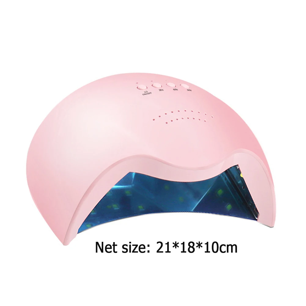 

42W UV LED Lamp Nail Dryer Machine Manicure Tools Nail Polish Lamp for Fast Curing Phototherapy Plastic LED Heating Lamp