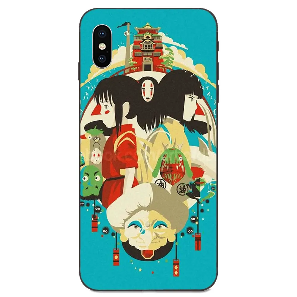 Hayao Miyazaki Film For Xiaomi Redmi Note 3 3S 4 4A 4X 5 5A 6 6A 7 7A K20 Plus Pro S2 Y2 Y3 TPU Capa Coque |