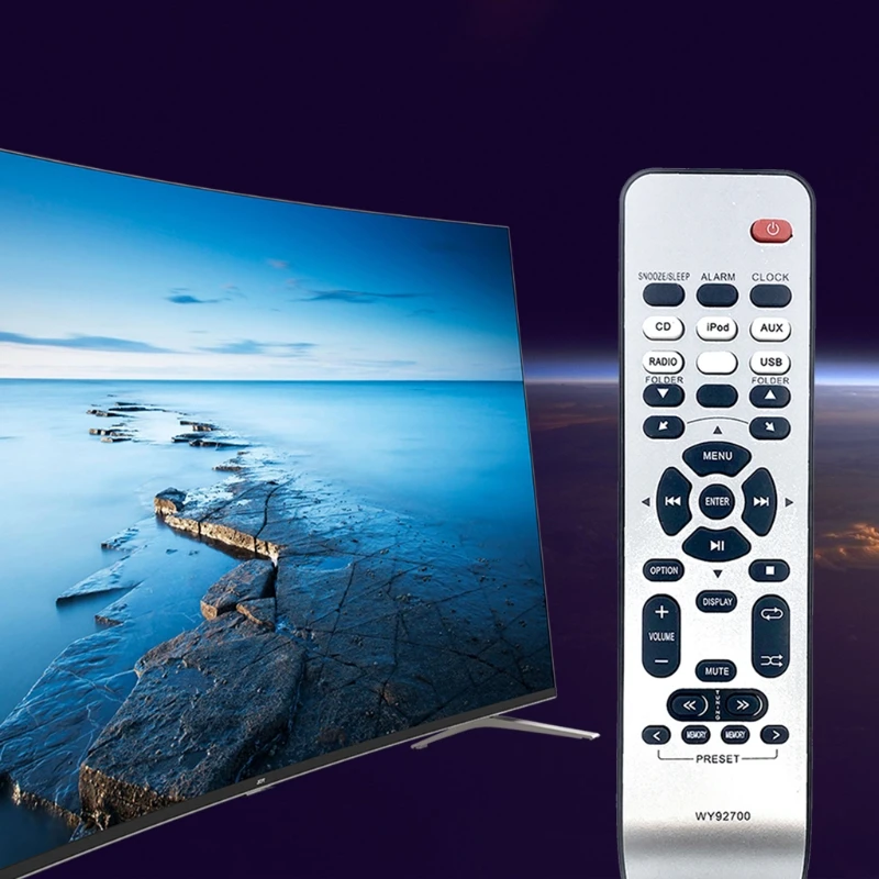 

Remote Control for Skyworth Smart TV WY92700 TSX-112BL TSX112 TSX112ML Ergonomic Design Easy to Use White