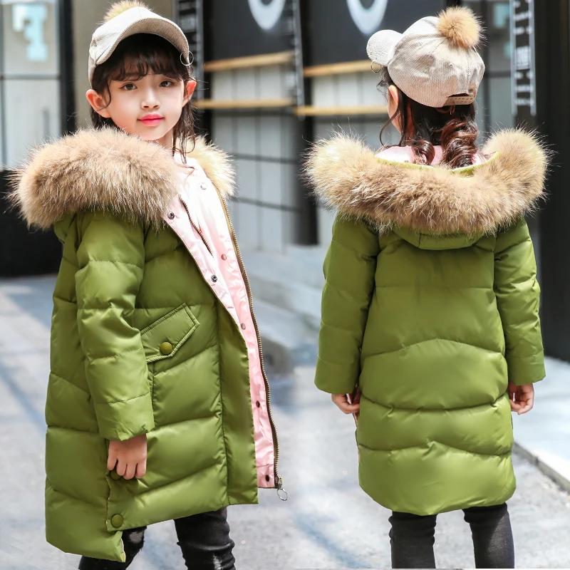 Детская одежда для маленьких мальчиков и девочек русской зимы натуральный мех