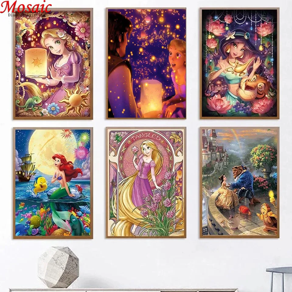 Набор для алмазной вышивки Красавица и Чудовище|Алмазная мозаика вышивка| |
