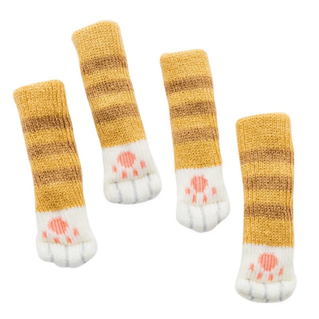 Самые продаваемые товары 2020 года 4 шт. котенок кошачья лапа вязаный напольный