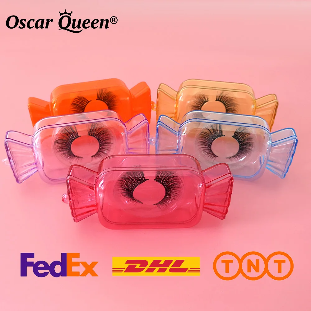 Wholesale 3D/5D Mink Eyelashes Free Fast Shipping Package Candy Box False Lashes Bulk Make Up Tools Beauty Dramatic Fake lashes | Красота и