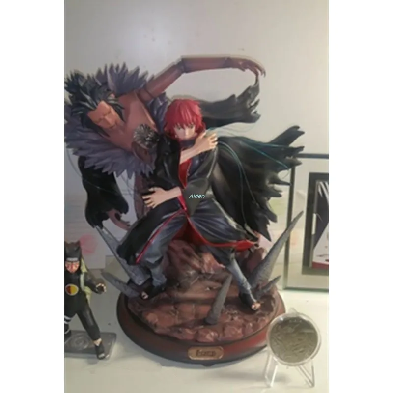 1" Статуя Наруто Akatsuki бюст Сасори полноразмерный портрет акасуна нет Сасори GK Коллекционная модель игрушки коробка 29 см Z2590