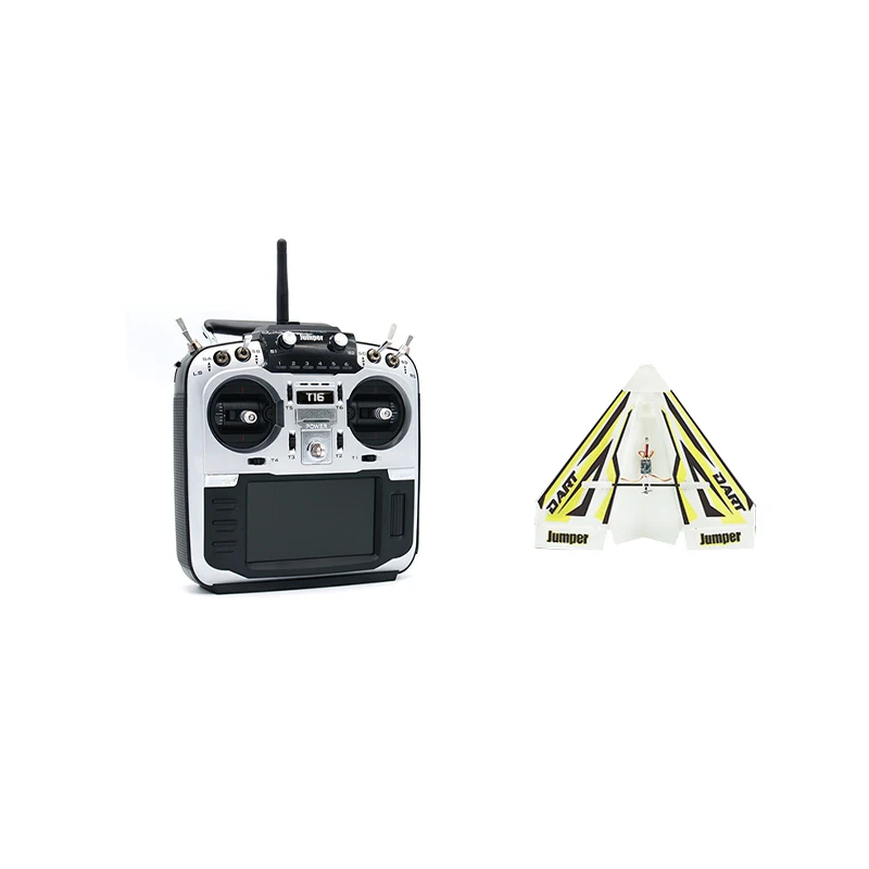 M1 and paper plane Jumper T16 Pro Hall Gimbal с открытым исходным кодом мультипротокол радио передатчик JP4-in-1 радиочастотный модуль 2,4G 16CH 4," lcd - Цвет: M1 and paper plane