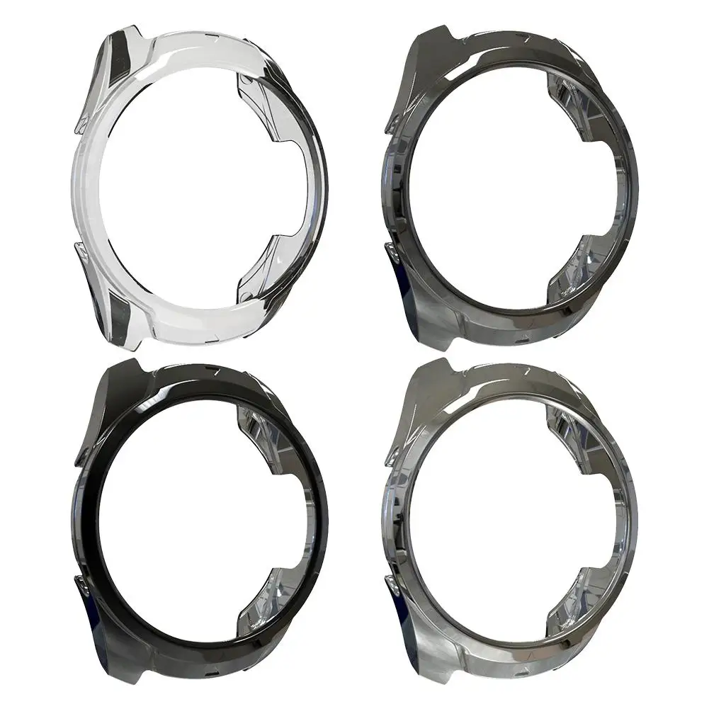 Чехол для смарт часов Мягкий ТПУ покрытие протектор круглый защитный чехол