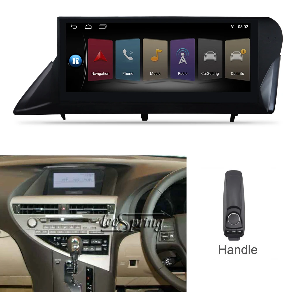

10.25"Car multimedia Player for LEXUS RX270 GPS Navigation (2009-2014 original Car without Remote system) right-hand drive