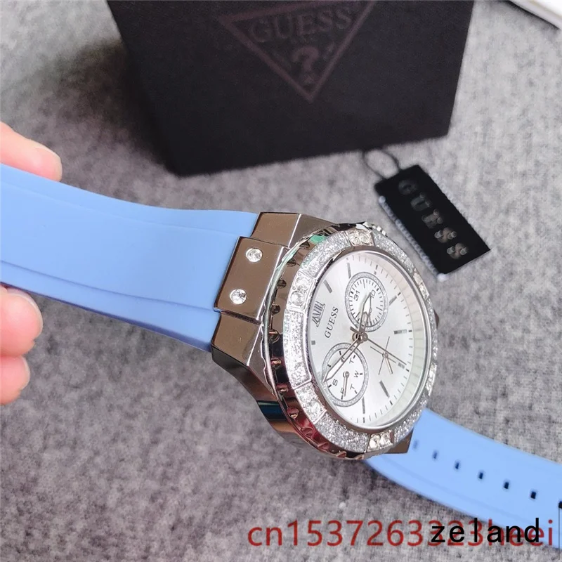 

GUESS watch men's skeleton automatic mechanical AAA watch gold skeleton retro men's women watch quartz watch