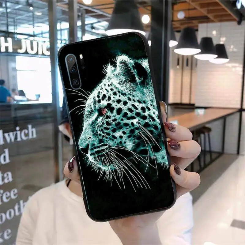 

Fashion Tiger Leopard Phone Case For Huawei P20 P30 P40 lite Pro P Smart 2019