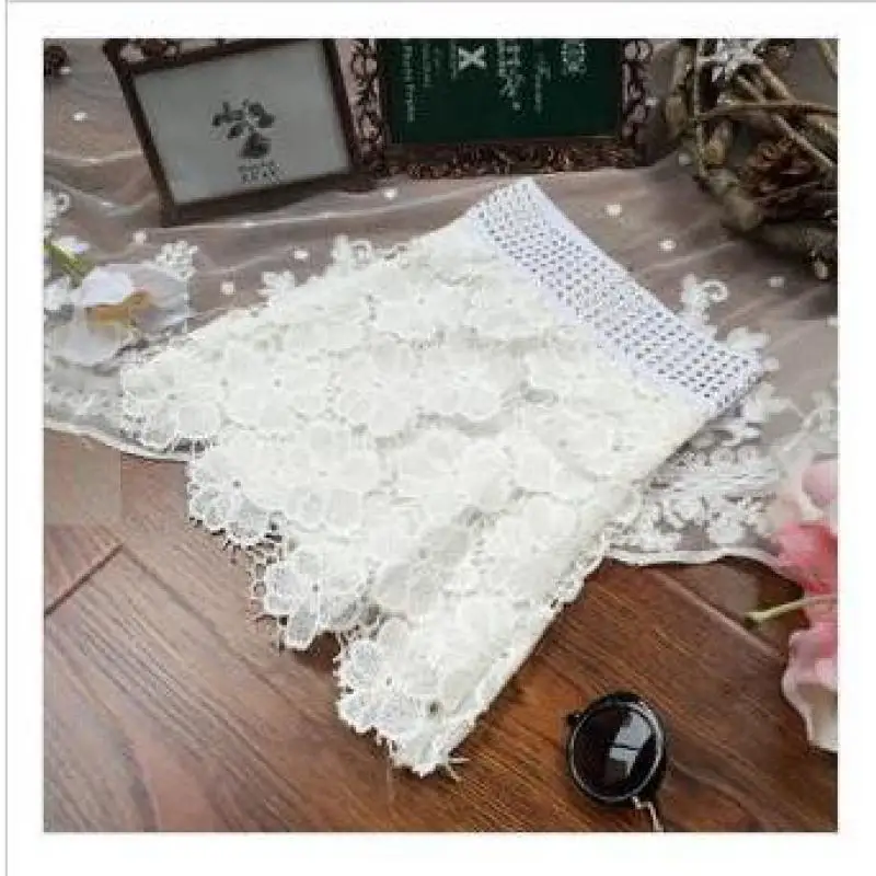 

Size 3-9y Kids Above Knee Mini Straight Skirts Summer Girls Clothing Floral Lace Comfortable Comfortable Children's Clothes H12
