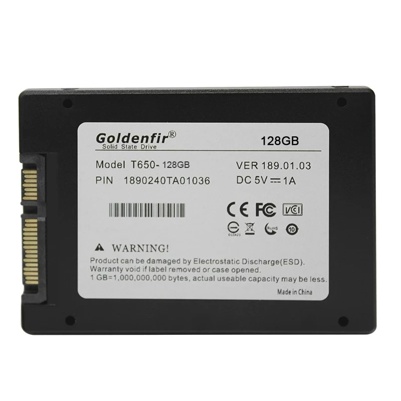Жесткий диск Goldenfir SSD 128 ГБ 256 512 hdd hd для настольного ноутбука 2 5 дюйма | Компьютеры и