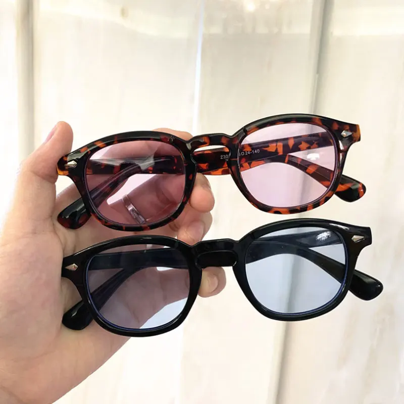 

Classic Square Sunglasses Women Men Vintage Brand Pink Lens Sun Glasses Fashion Leopard Small Frame Eyewear Oculos De Sol