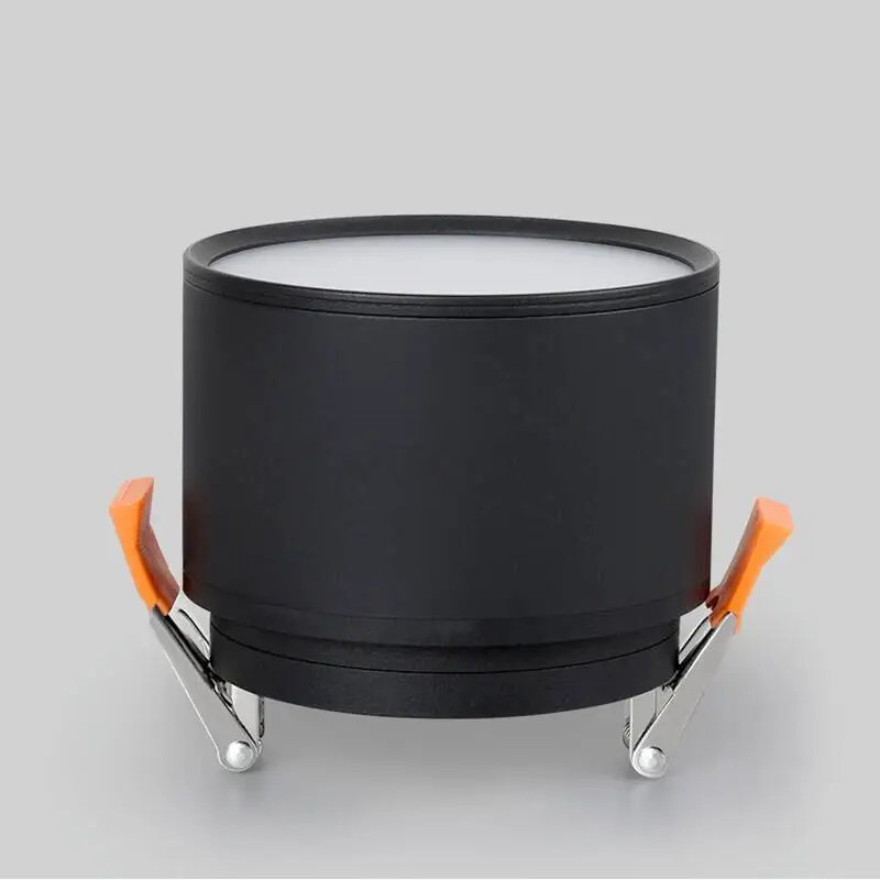Фото Встраиваемый cветодиодный Светильник Downlight с антибликовым покрытием светодиодный светильники 7 Вт/10 Вт/12 Вт/15 Вт светодиодный точечные потолочные светильники AC85 ~ 265V фоновые светильники Освещение в помещении №4