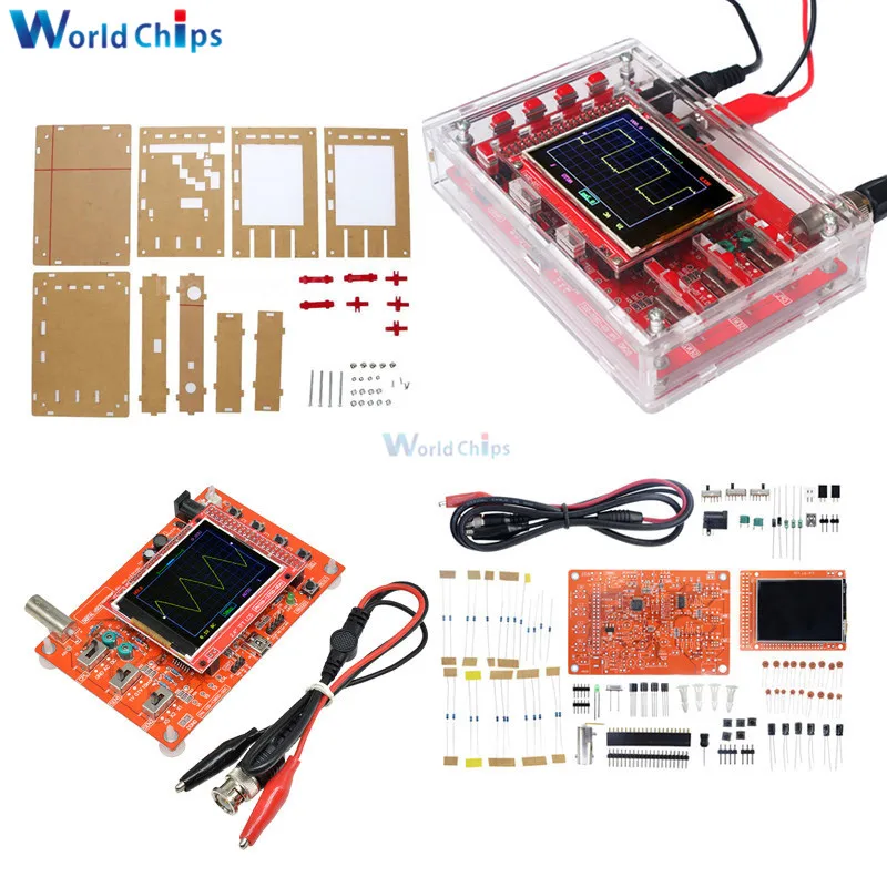 Полностью Собранный/DIY 2 4 &quotTFT LCD цифровой SMD набор измерительных инструментов