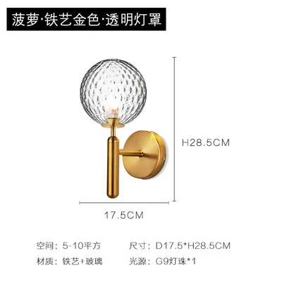 

crystal wall sconce lighting living room decoration crystal bedroom light mirror light led corridor bedside aisle wall lamp