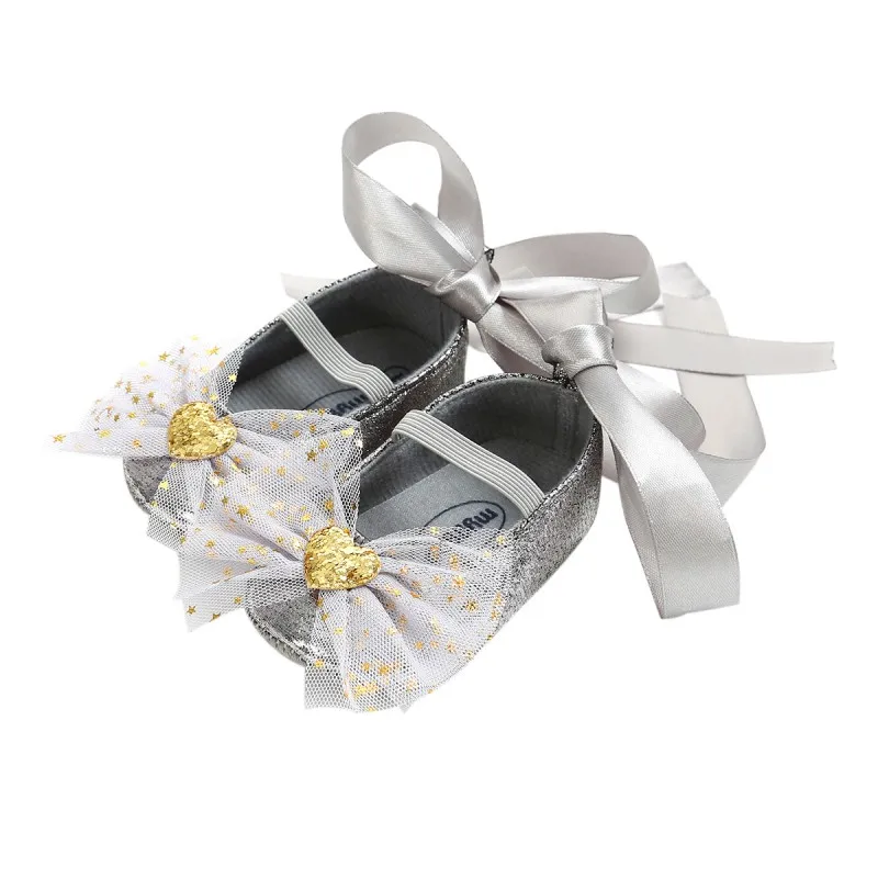 

Spring Autumn Newborn Toddler The First Walker Shoes Baby Girl Cute Bow Decoration Baby Princess 111