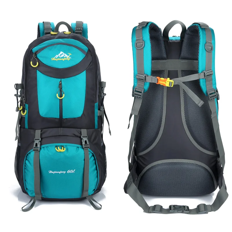 Походная сумка рюкзак для альпинизма вместительный 40 l50l6 0 л разноцветный на