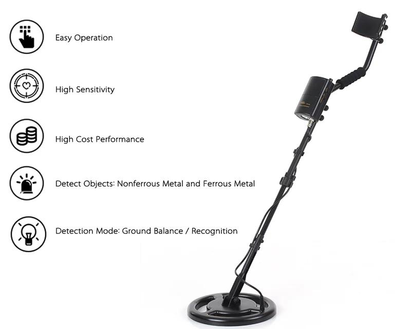 Подводный металлоискатель AR944M водонепроницаемый подземный сканер для