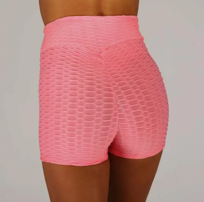 

Летние популярные женские жаккардовые спортивные шорты для йоги, фитнеса, обтягивающие штаны для йоги, шорты