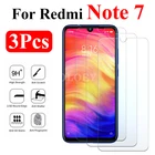 Защитный чехол для Xiaomi Redmi Note 7, 3 шт.лот, закаленное стекло, аксессуары для смартфонов Xiomi Redme Note7 Pro Armor 9H