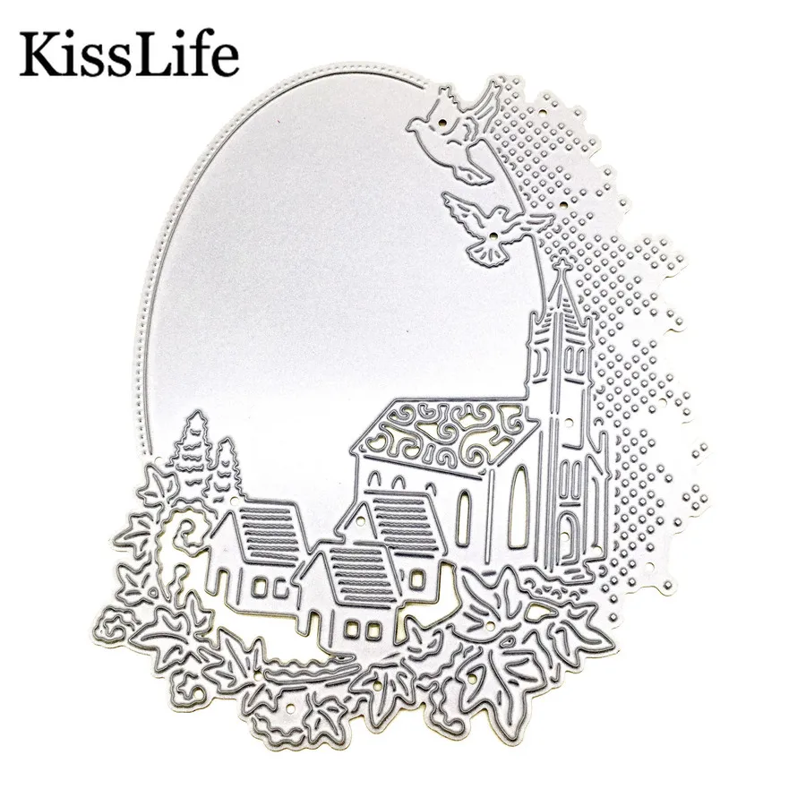 Винтажные металлические штампы для скрапбукинга Alinacraft Пасхи Рождества | Дом и