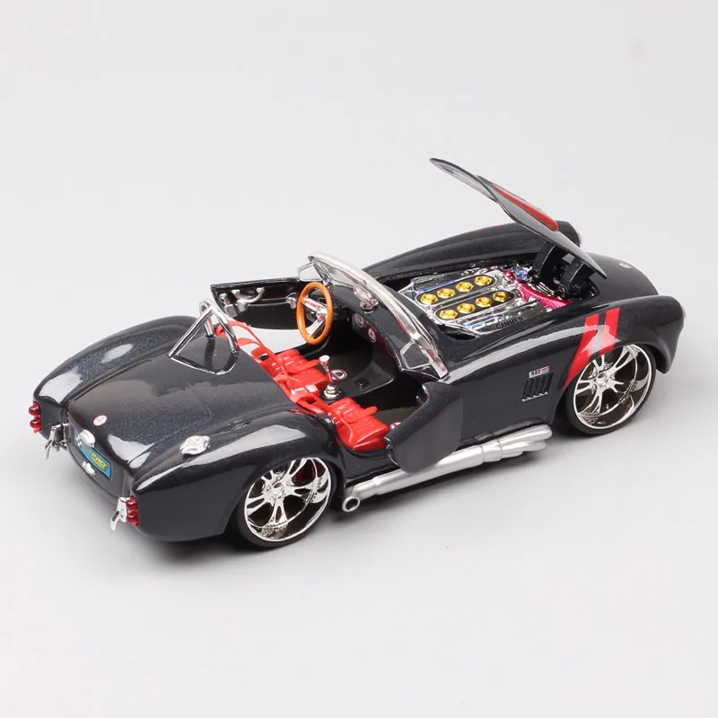 1:24 Детские Классические винтажные модели 1965 ford AC Shelby Cobra 427 roadster Diecasts& Toy Vehicles металлические игрушечные модели машин