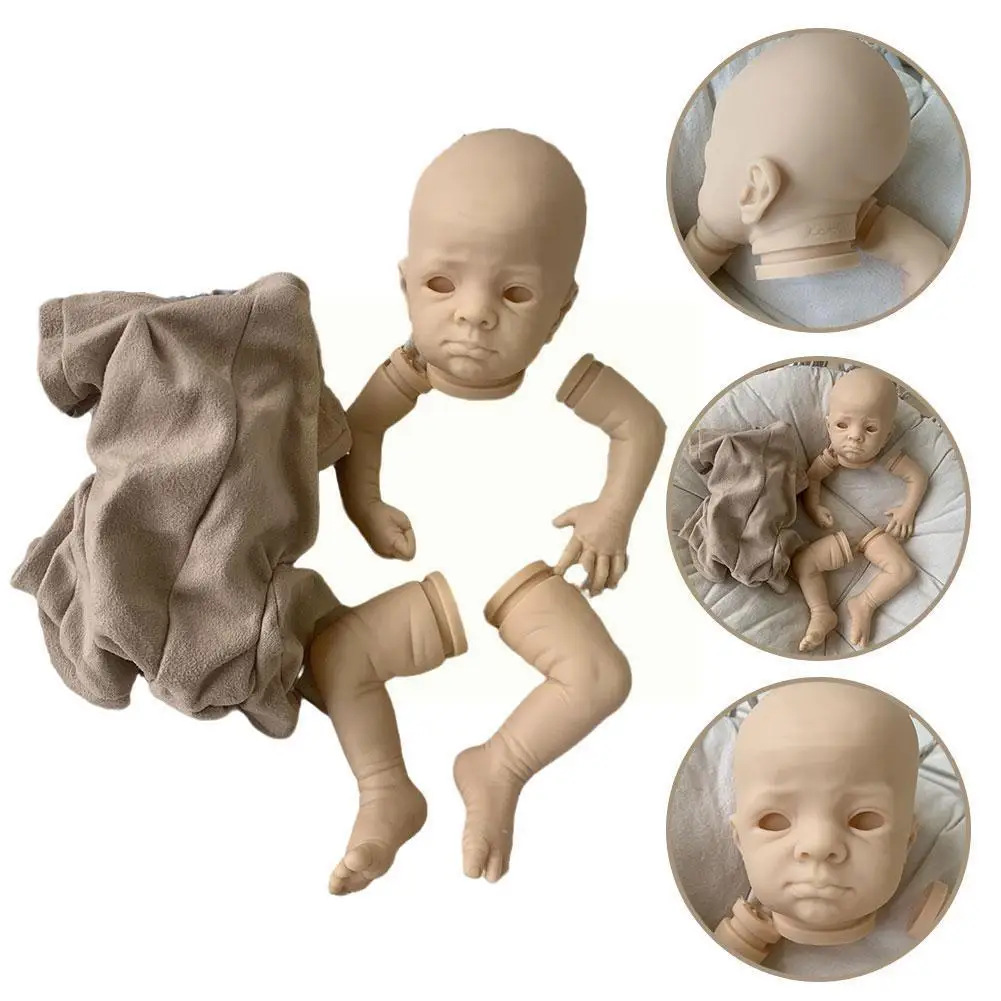 

17 Inches Reborn Rosa Doll Kit Premie Size With Jointed Parts Arms Doll Legs Unfinished DIY Body Complete R8E2