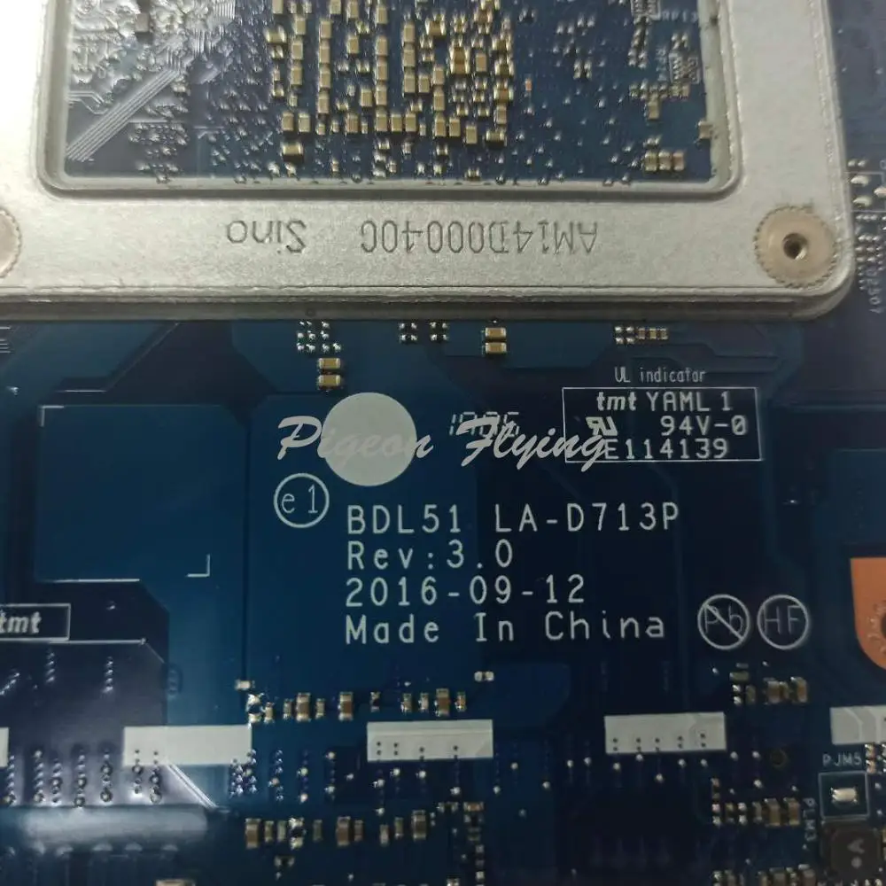 Материнская плата BDL51 для HP 15-BA материнская ноутбука 902570-601 Процессор: LA-D713P ОЗУ: DDR4