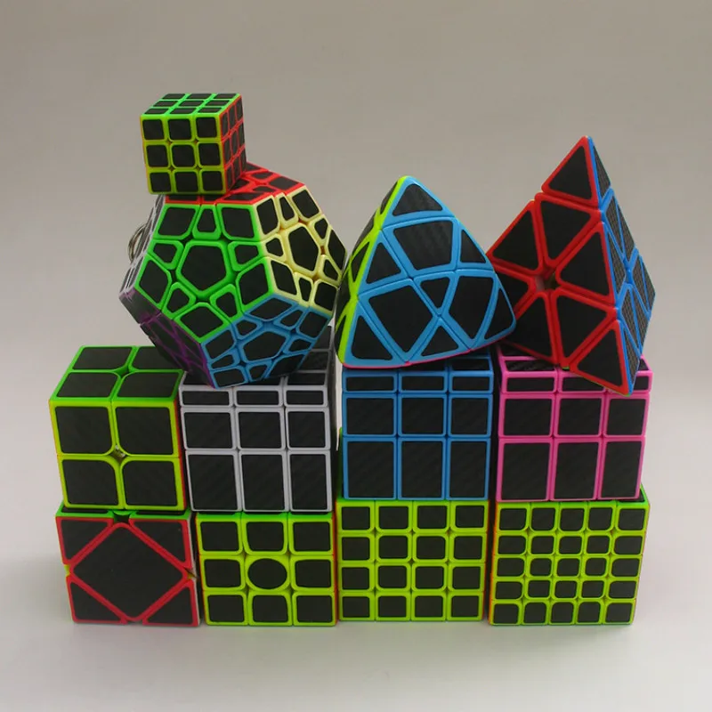 Zcube черный углеродное волокно куб серии два шага три четыре пять заказ зеркальная