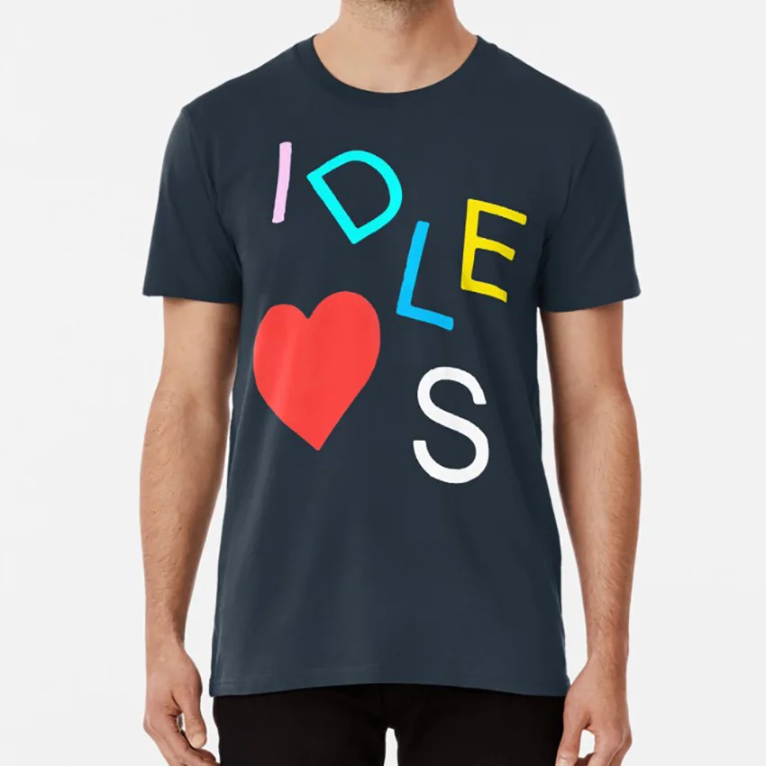 Футболка IDLES - Heart idles joy в качестве акта сопротивления брутализм фонтализм