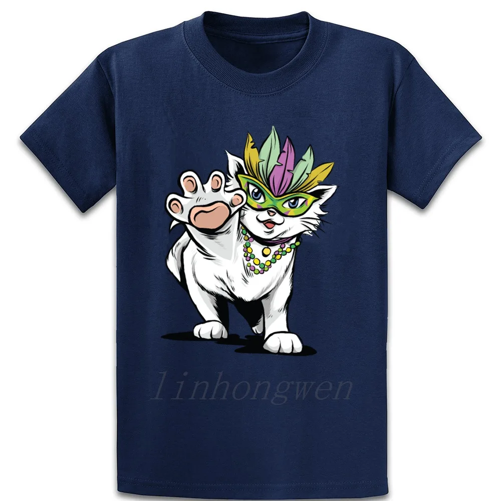 Футболка Mardigras Cats солнечный свет натуральный весна осень комичный круглый вырез