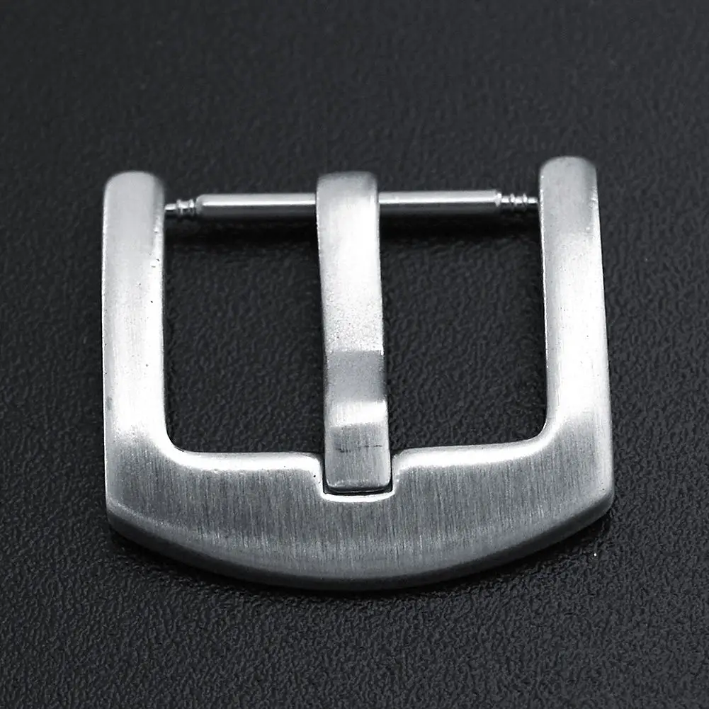 5pcs/set Stainless Steel Polished Brushed Watchband Strap Clasp Buckles Watch Buckle Metal Accessories 18mm 20mm 22mm 24mm 26mm