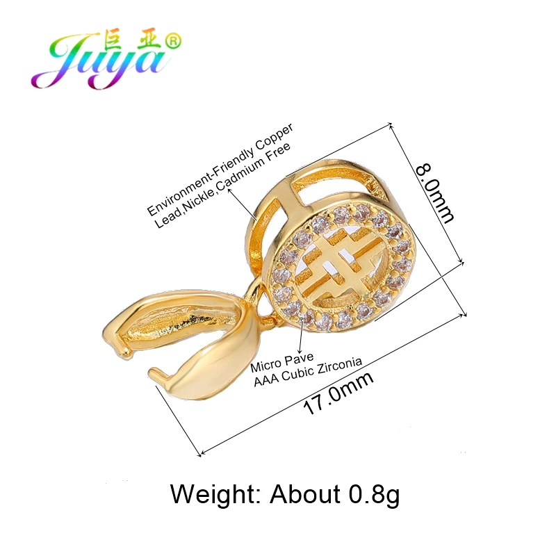 Juya DIY аксессуары для женских ювелирных изделий зажим зажима крючки женщин