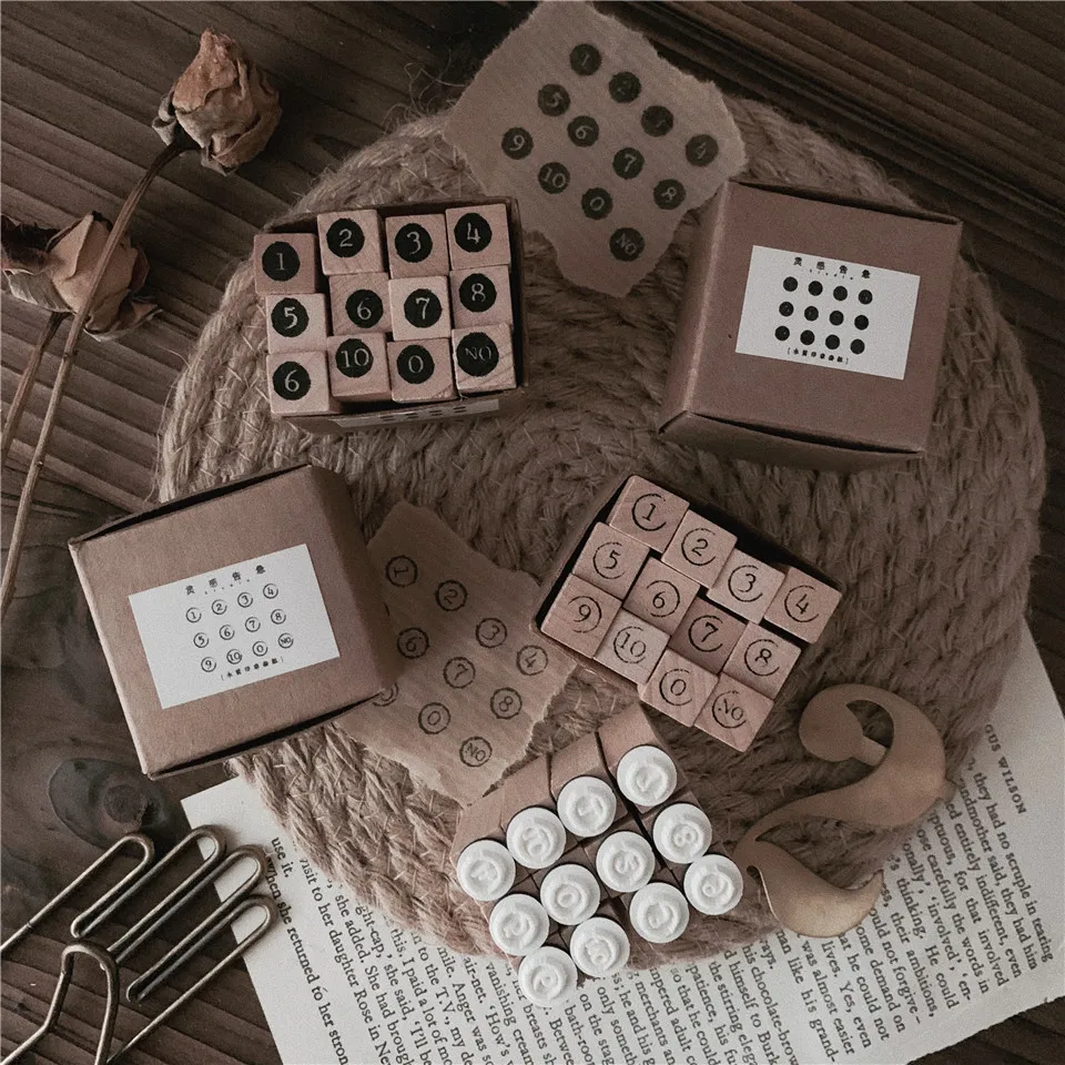 Цифровые наборы Новое поступление 2019 деревянные штампов печать для DIY