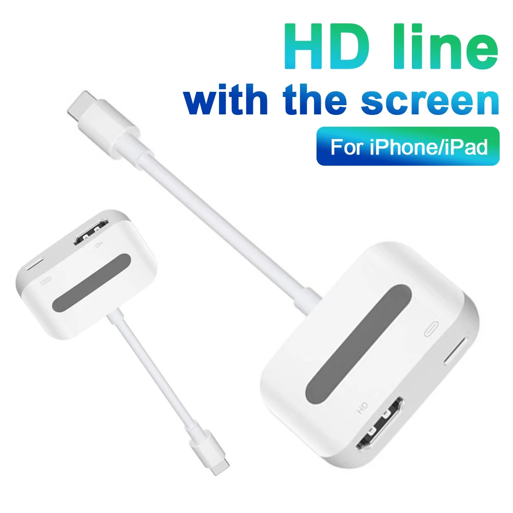 Адаптер Lightning/HDMI для ТВ 1080P HD | Электроника