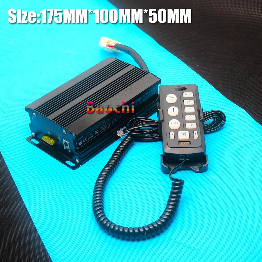 Автомобильный сигнал тревоги 400 Вт динамик полицейская сирена 12 в автомобильный