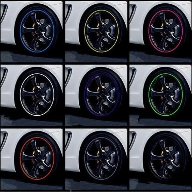 Универсальная отделка ступицы автомобиля 8 м украшение антиколлизионная