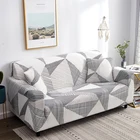 Эластичные Чехлы HOUSMIFE для дивана, чехол для гостиной, защита для дивана на 1234-местный, геометрический чехол для дивана