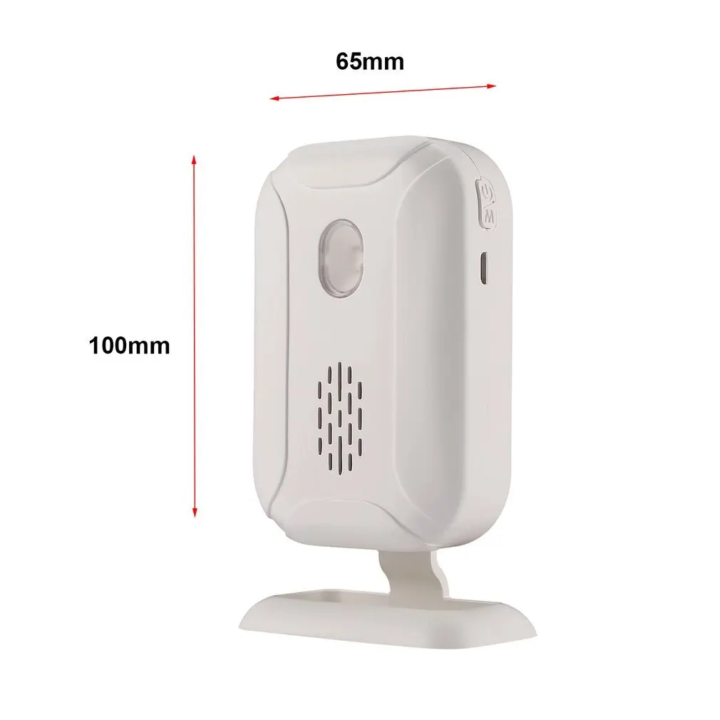 Беспроводной дверной звонок с ИК-датчиком движения 36 мелодий звонка от магазина