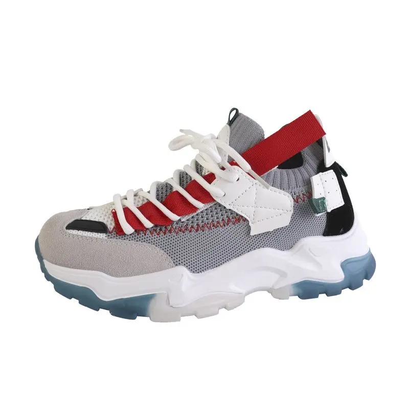 

women's shoes Women Chunky Classic Sneakers Ladies Casual Women Walk Comfort Fashion Lace Up Woman Female Vulcanized Shoes40