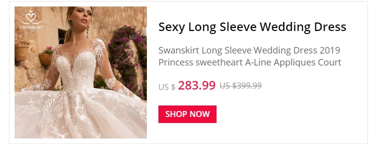 Сексуальные аппликации Тюль спинки свадебное платье Swanskirt NR10 Фея Иллюзия Турция платье для невесты принцессы индивидуальные Vestido de noiva