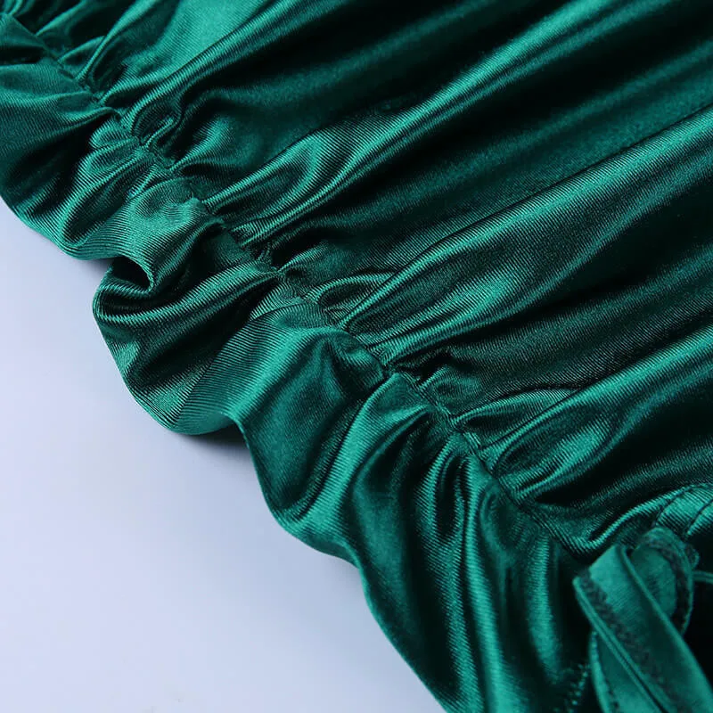 Осеннее модное женское облегающее короткое платье-миди вечернее Клубное