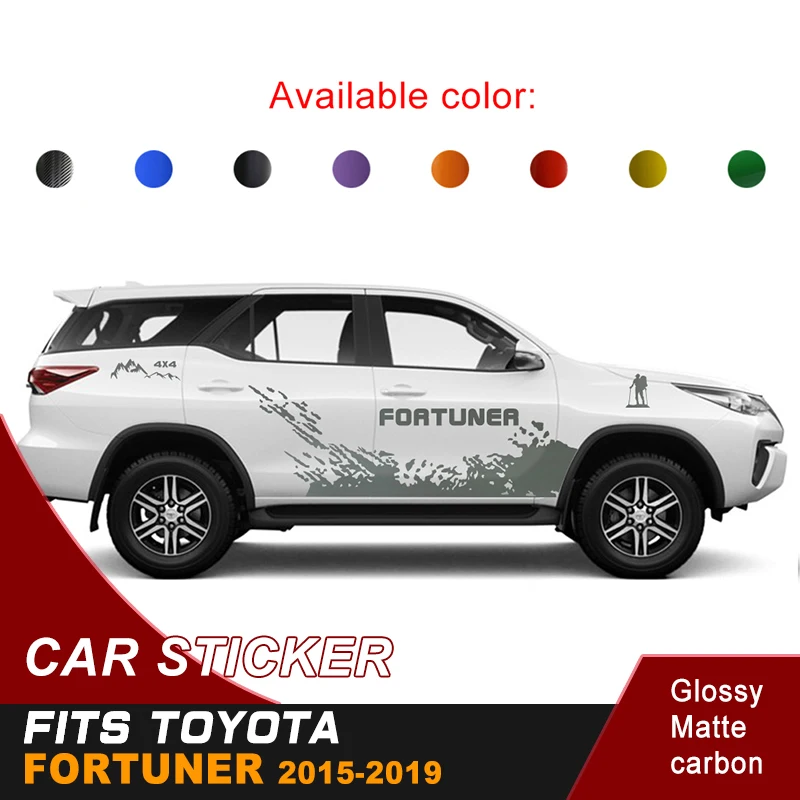 Виниловые Стикеры для автомобилей Toyota Fortuner 2015 2016 2017 2018 2019 | Автомобили и мотоциклы