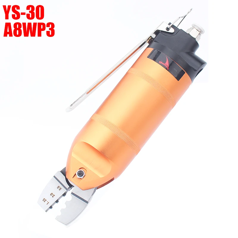 YOUSAILING Quality YS-30+A8WP3 Pneumatic Crimping Tool Wire Crimper Nipper Crimp Range 1.25-5.5mm2