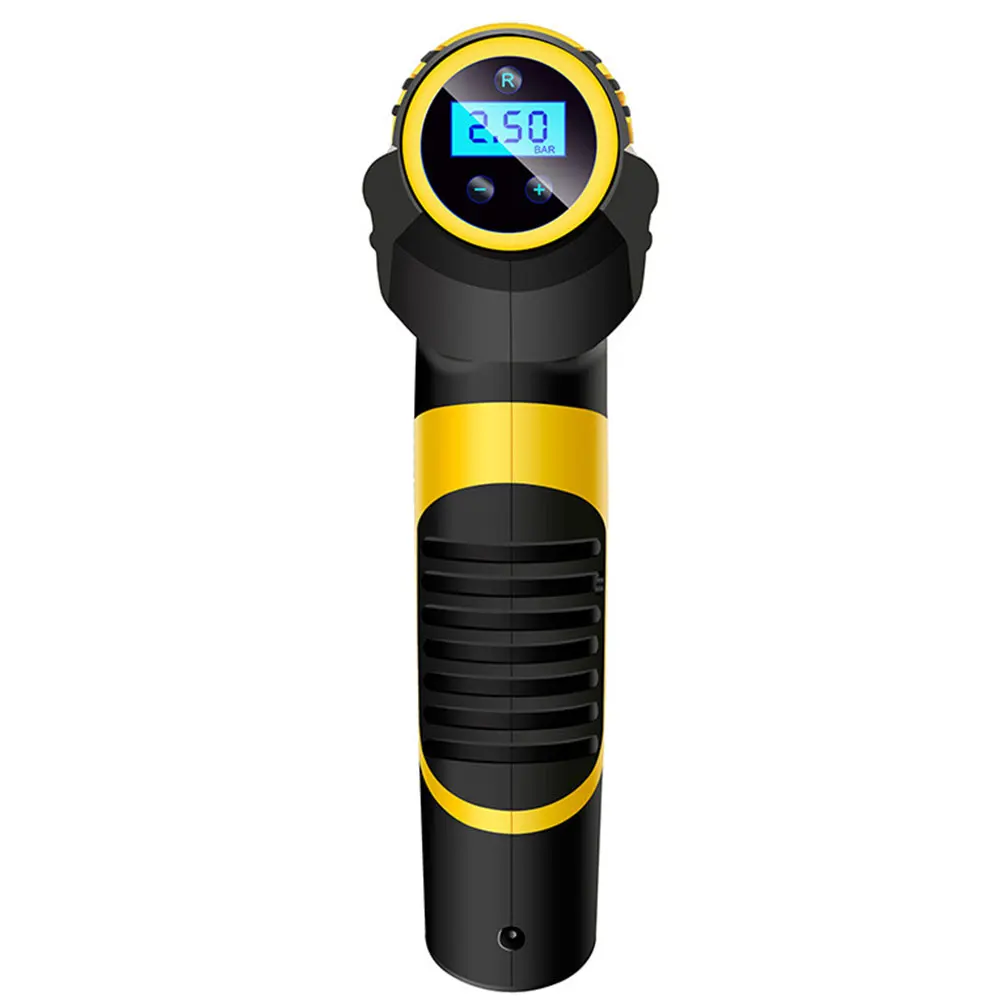 120W Беспроводной цифровым светодиодным автомобильный воздушный компрессор