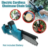 800w electric saw chainsaw cordless handheld pruning woodworking cutting saw for makita 18v battery wood cutter power tool